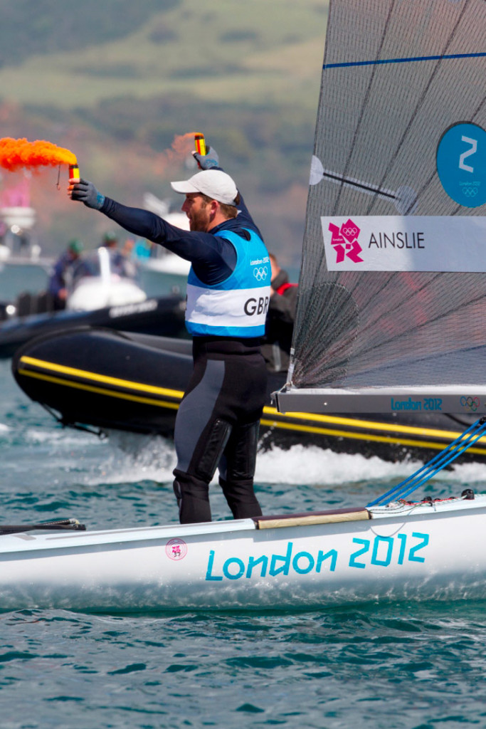 London 2012 Olympic Games sailor Ben Ainslie wins Gold