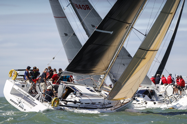 Corporate sailing racing