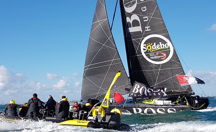 Alex Thomson finishes 2nd in the Vendee Globe