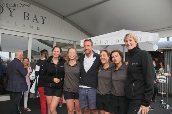 Solent Events Team with Ben Fogle