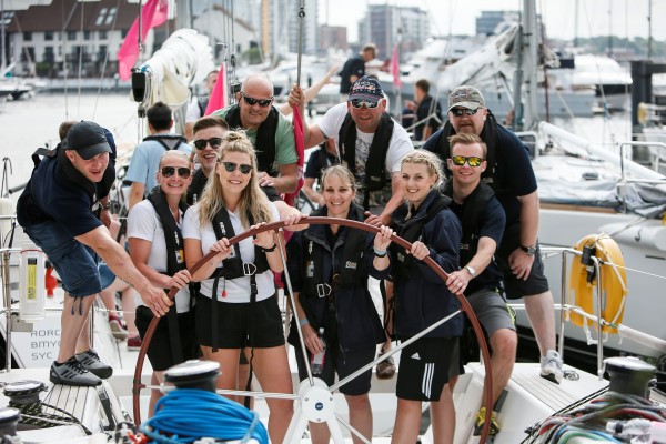 Corporate regatta sailing