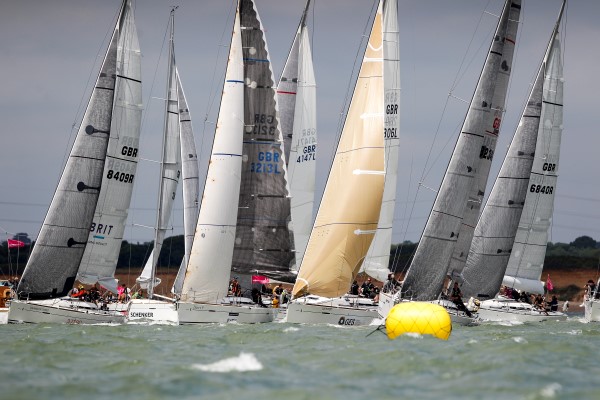 Corporate hospitality sailing regatta