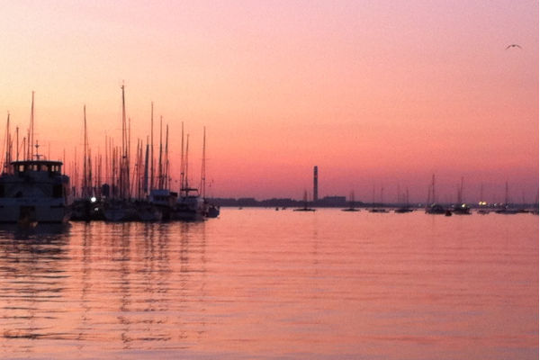 Cowes Harbour Sunset